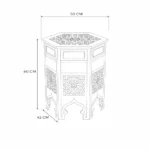 Masharbiya Hexagonal Coffee Table
