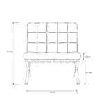 Barcelona One Seater Sofa