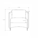 Director One Seater Sofa