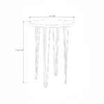 Hairpin Round Cocktail Table