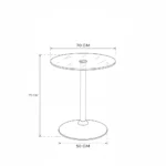 Lead Meeting Table Round