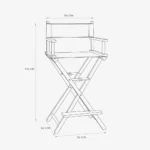 Makeup High Chair