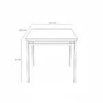 Millet Square Table