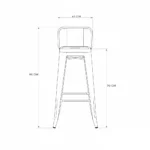 Terex Bar Chair