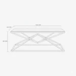Topaz Rectangle Coffee Table