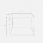 Trojan Square Coffee Table