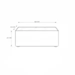 Ulfa Rectangle Coffee Table – Majlis