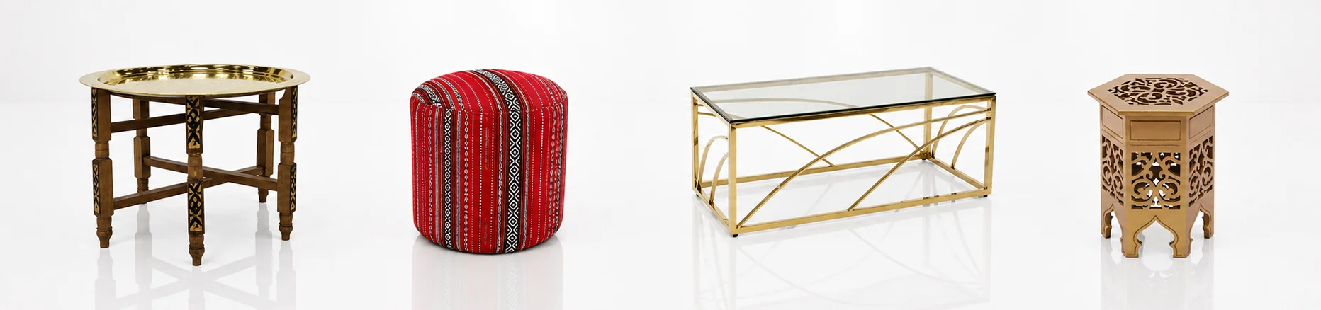 Masharbiya Hexagonal Coffee Table