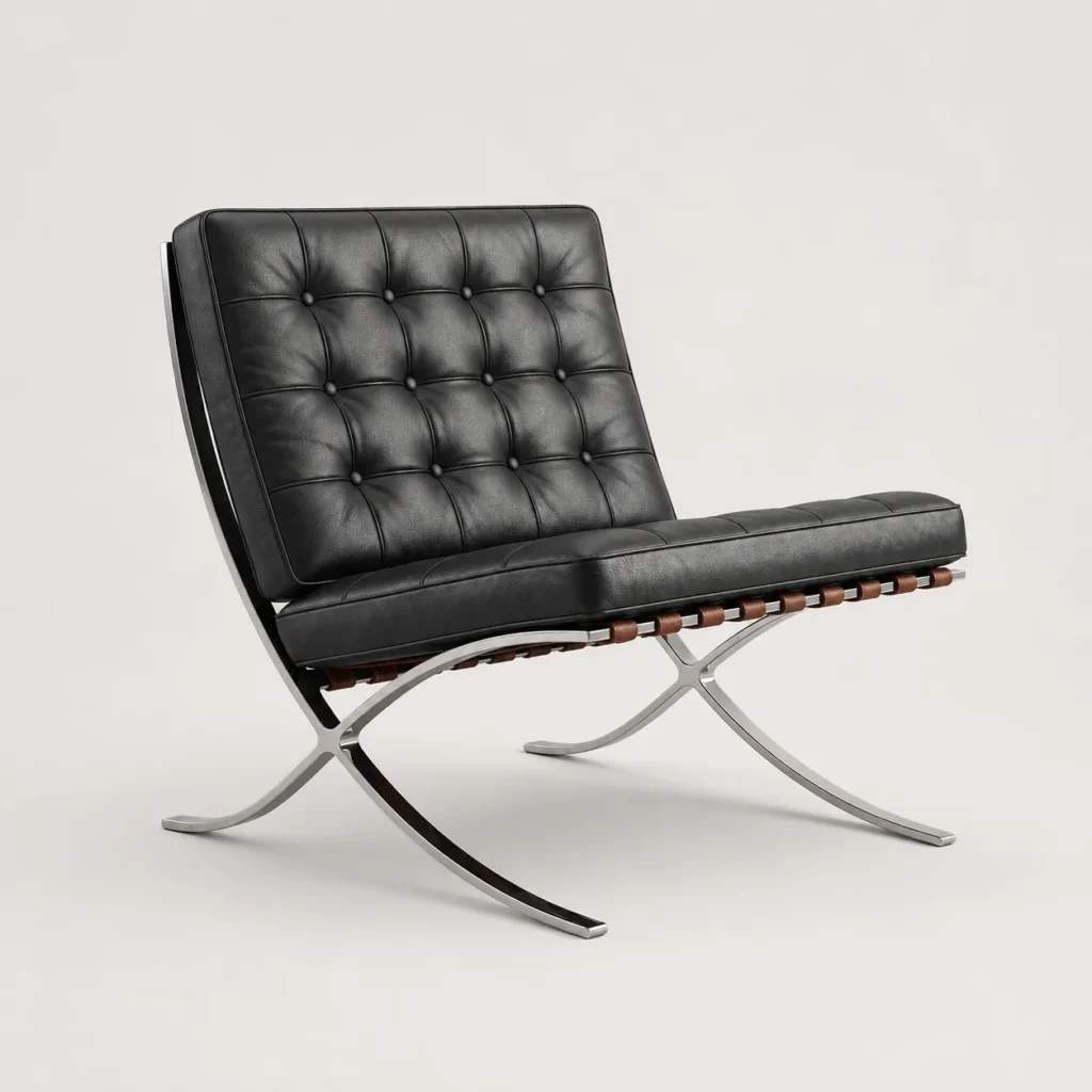Barcelona One Seater Sofa – Black