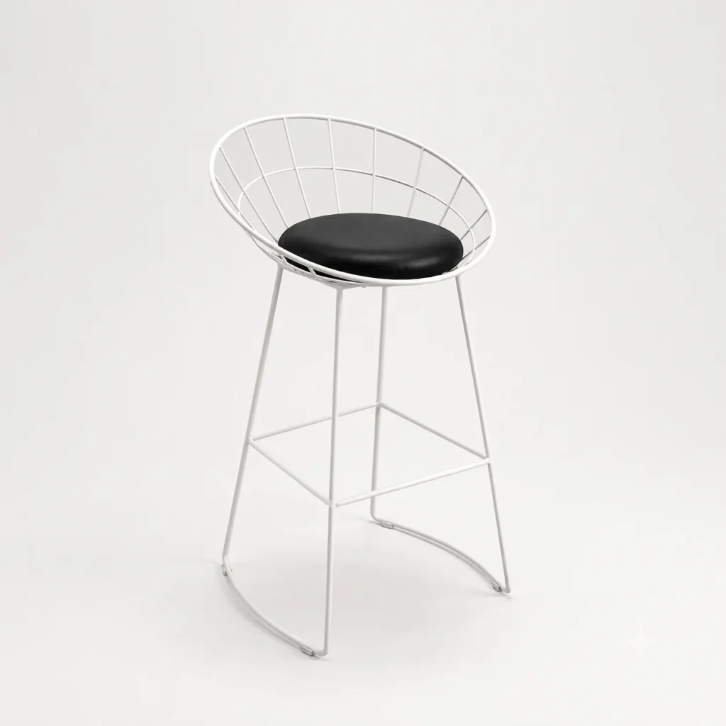 Bask Barstool – White