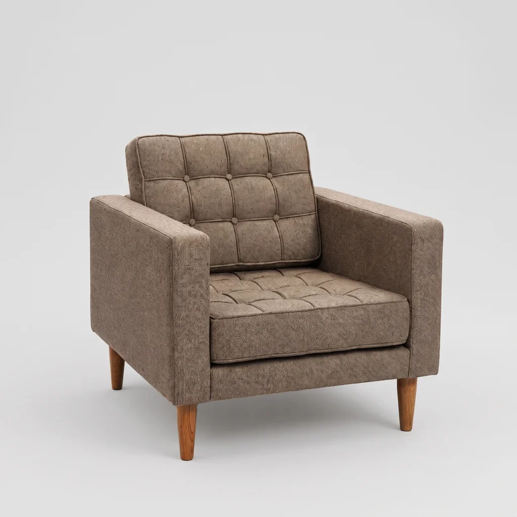 Basset One Seater Sofa – Beige