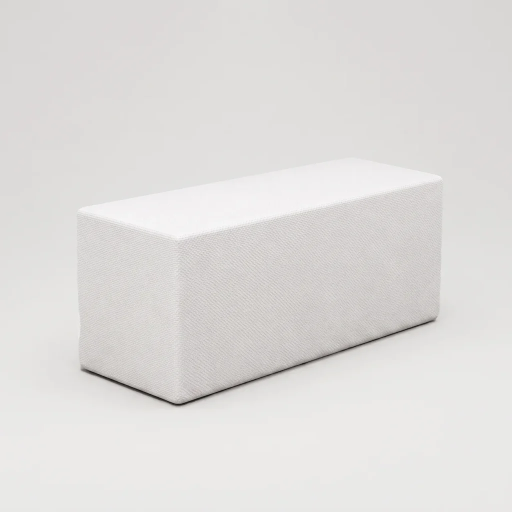 Square Bolster – White