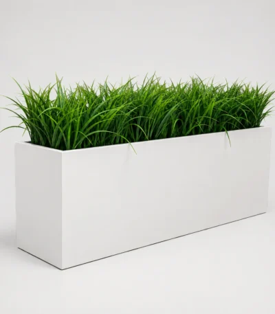 White Box Planter