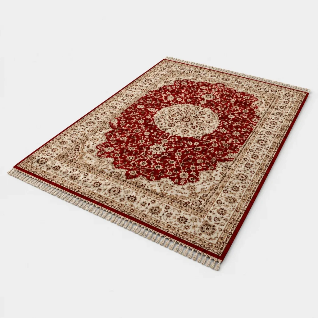 Majlis Carpet – Venetian Red
