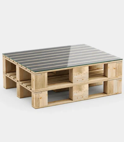Crate Low Coffee Table