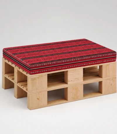 Woody Ottoman Seating – Majlis