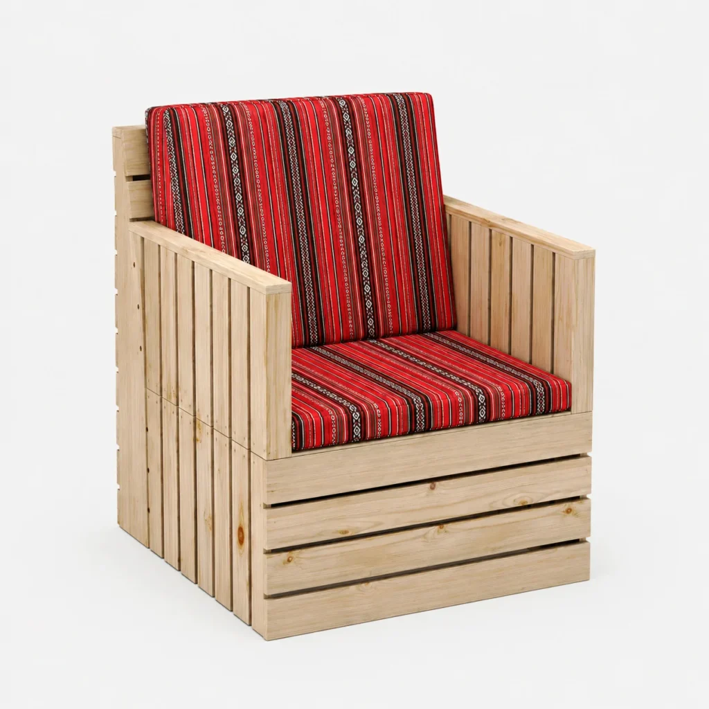 Crate One Seater Sofa – Majlis