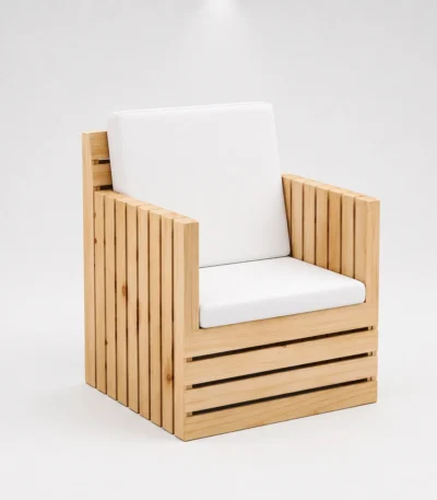 Crate One Seater Sofa