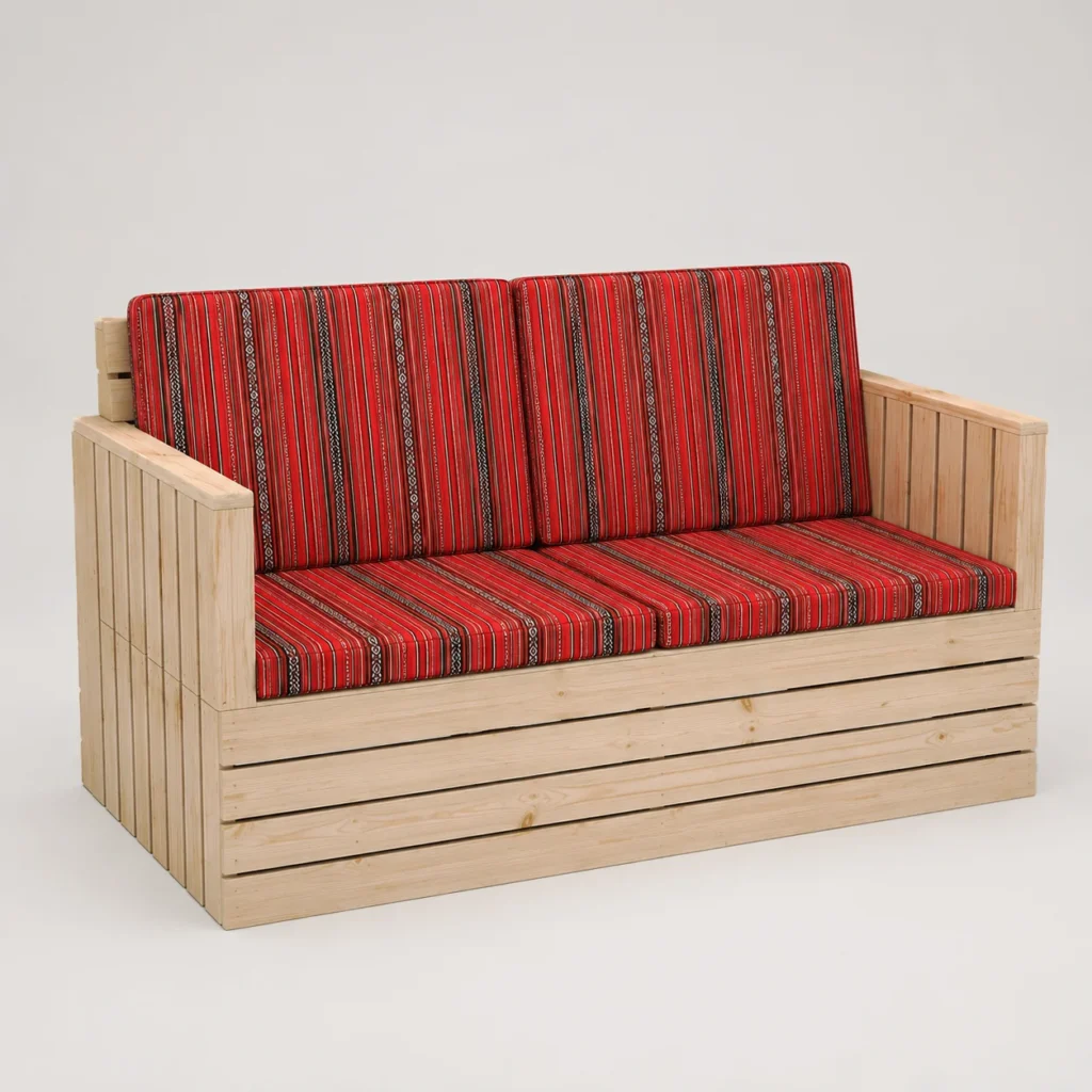 Crate Three Seater Sofa – Majlis
