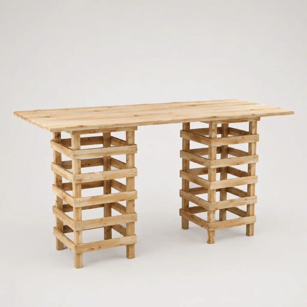 Woody Twin High Table