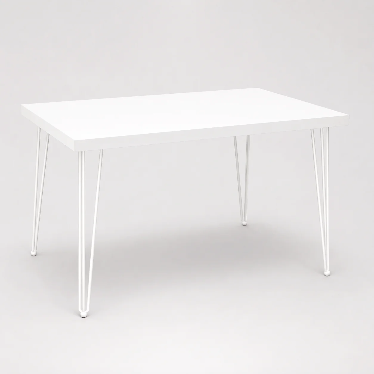 hairpin-coffeetable-square-white-main Hairpin Square Dining Table