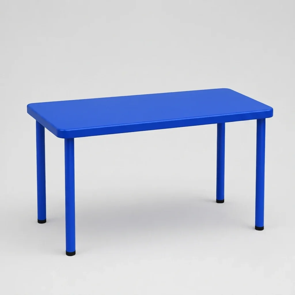 Kids Rectangular Table – Queen Blue