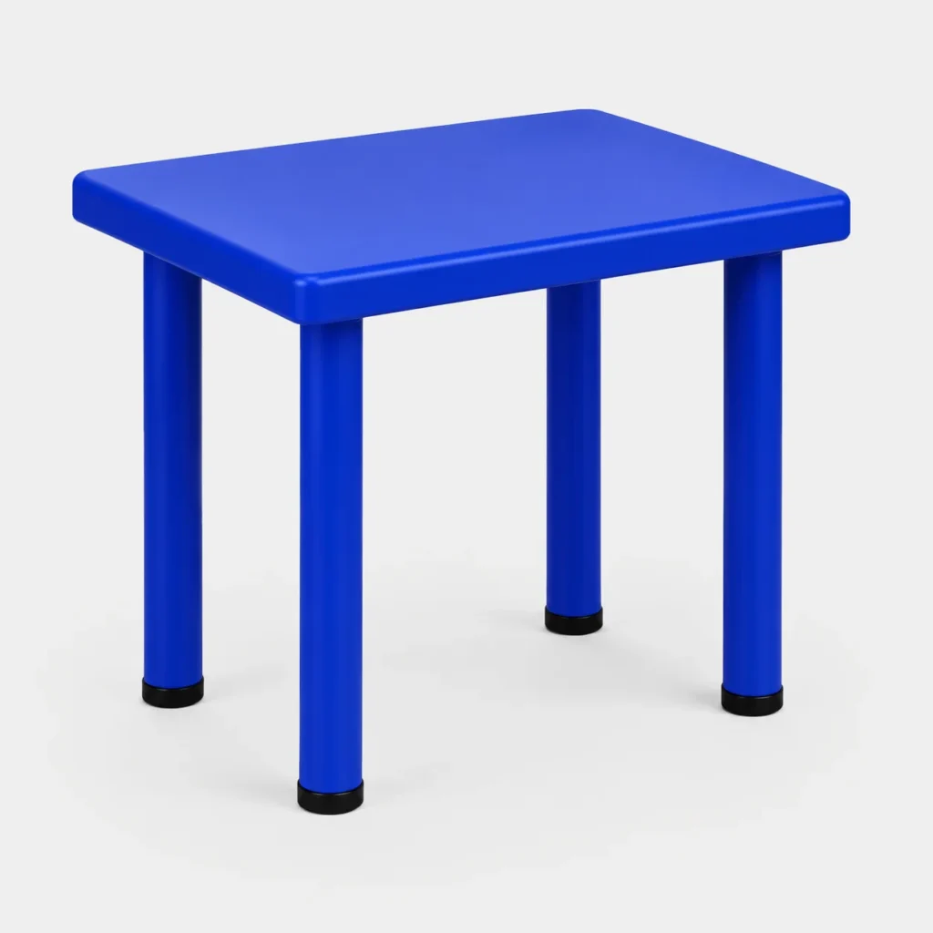 Kids Square Table – Queen Blue