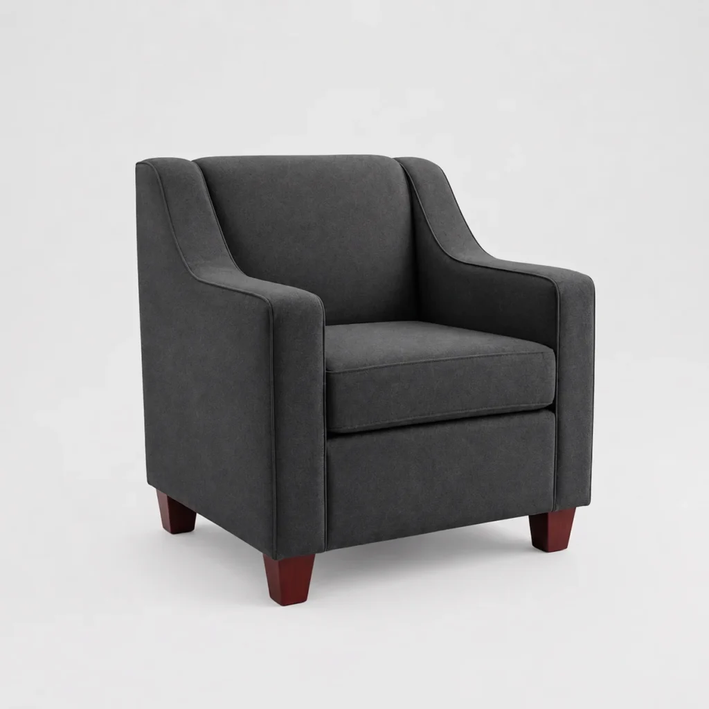Marigold One Seater Sofa – Gray