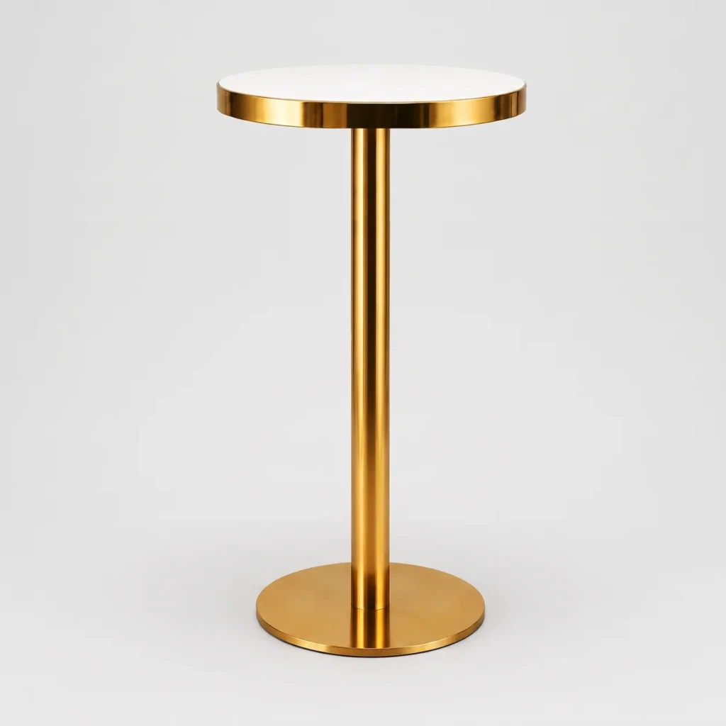 Martin Cocktail Table – Gold