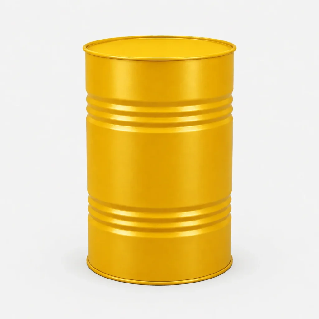 Metal Drum – Yellow