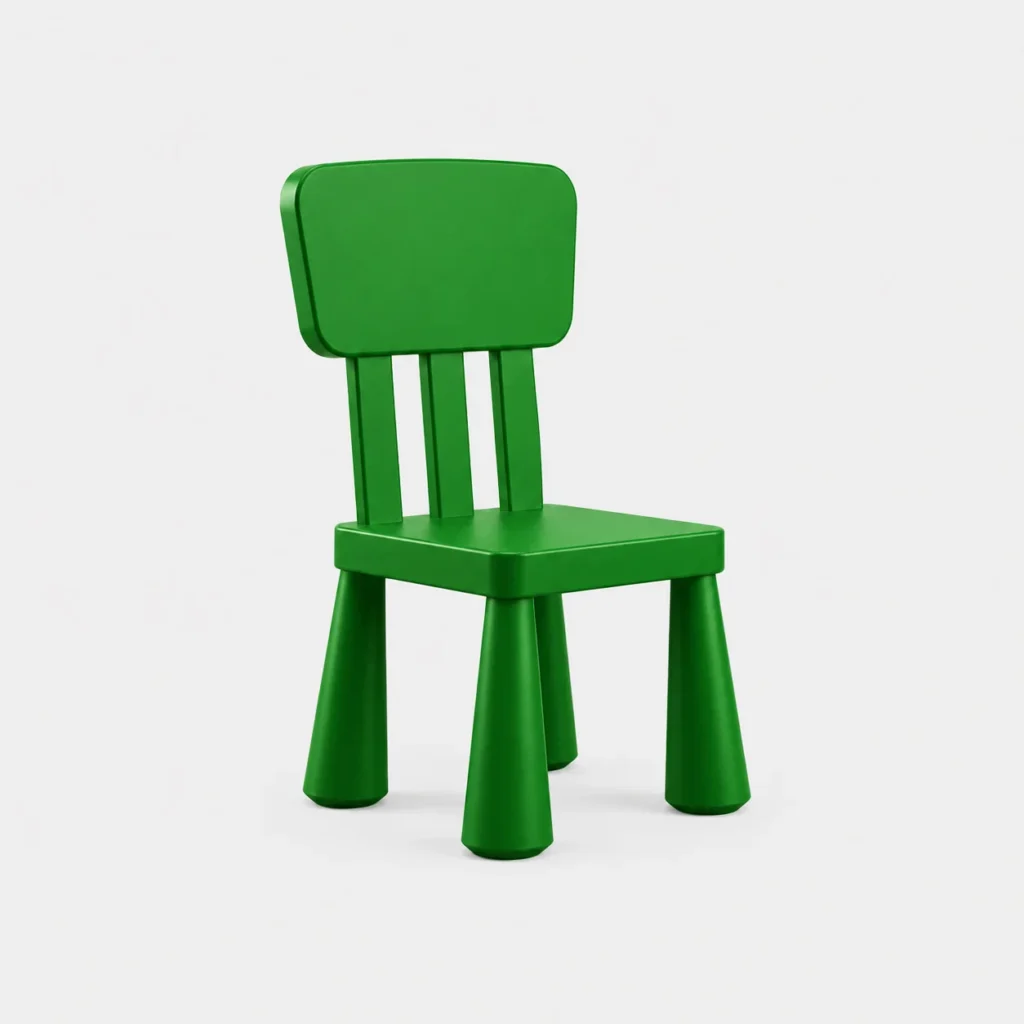 Misty Kids Chair – Green