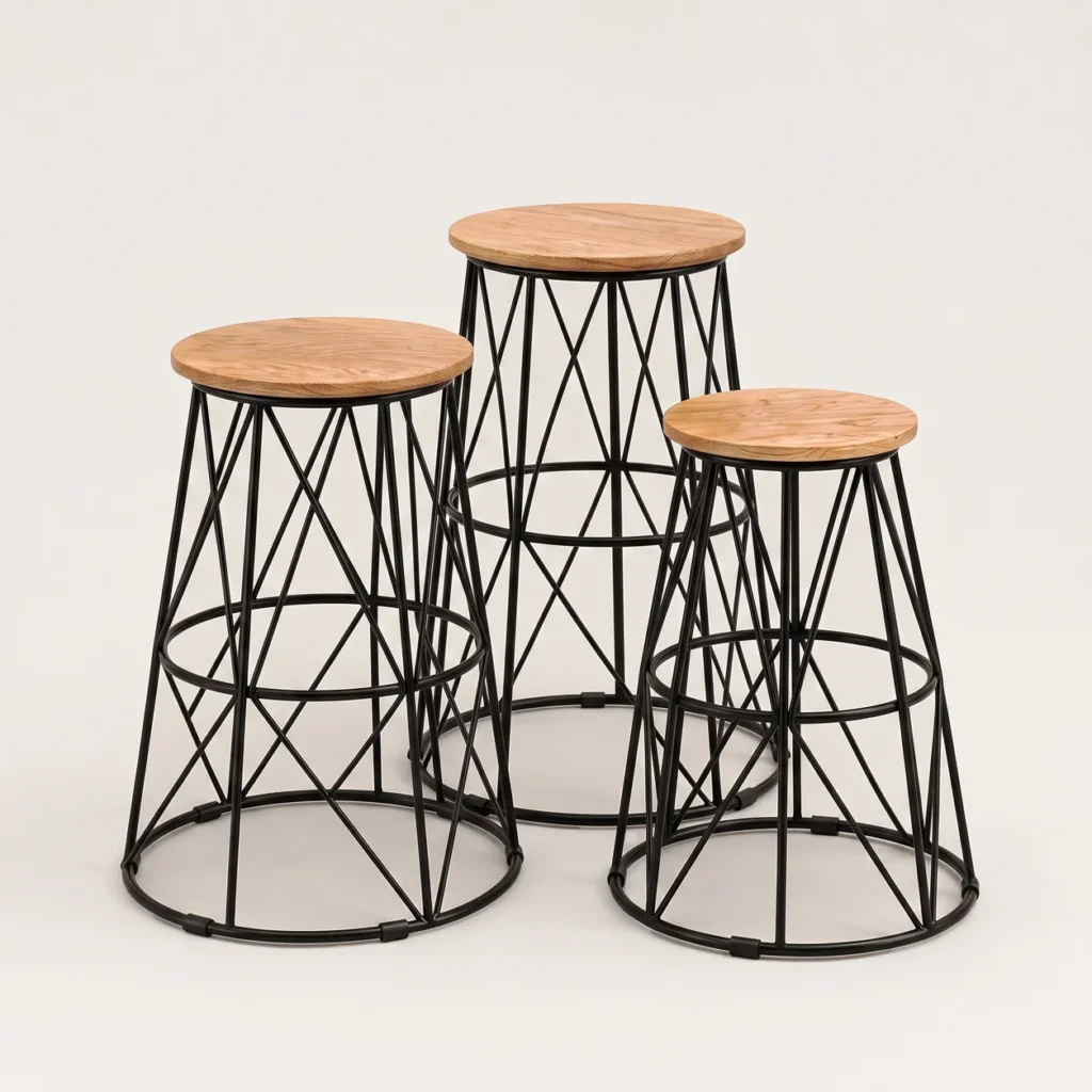 Nest Wire Coffee Table – Black