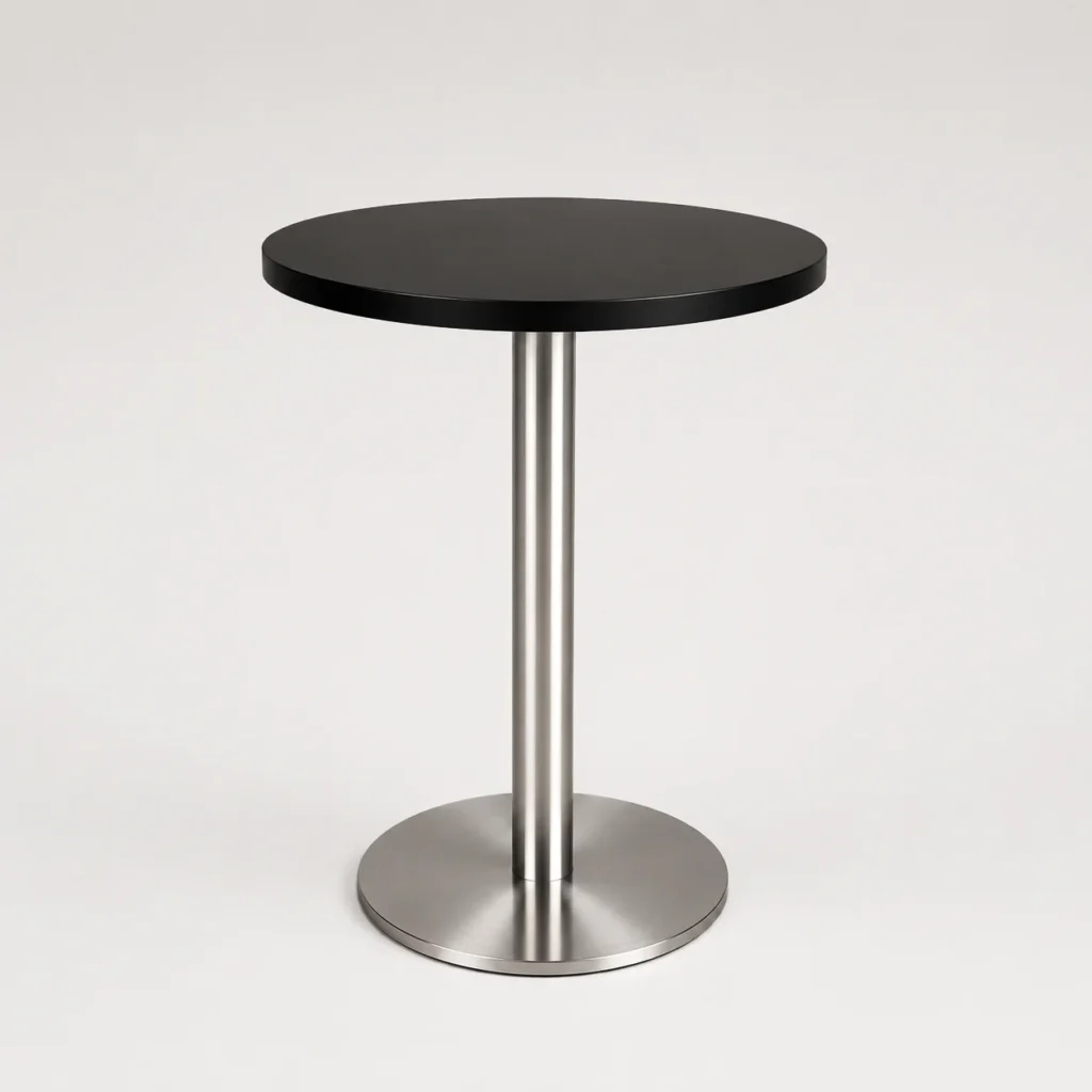 Lead Meeting Table Round – Black