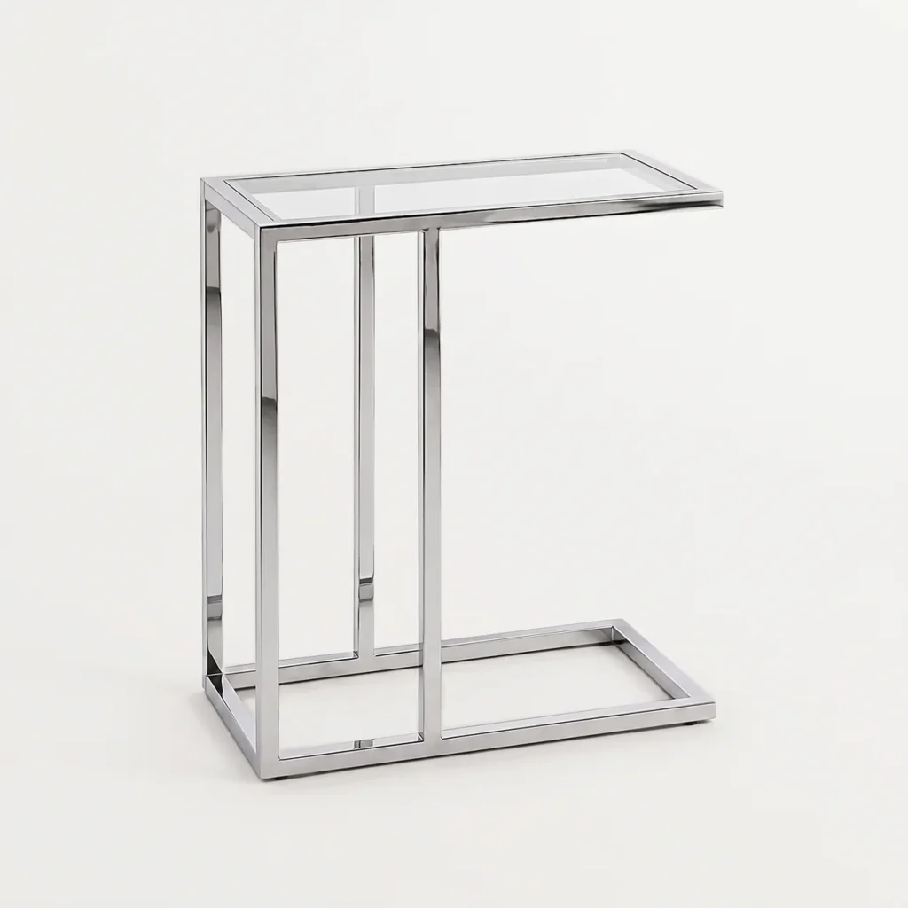 Tron End Table (Glass)