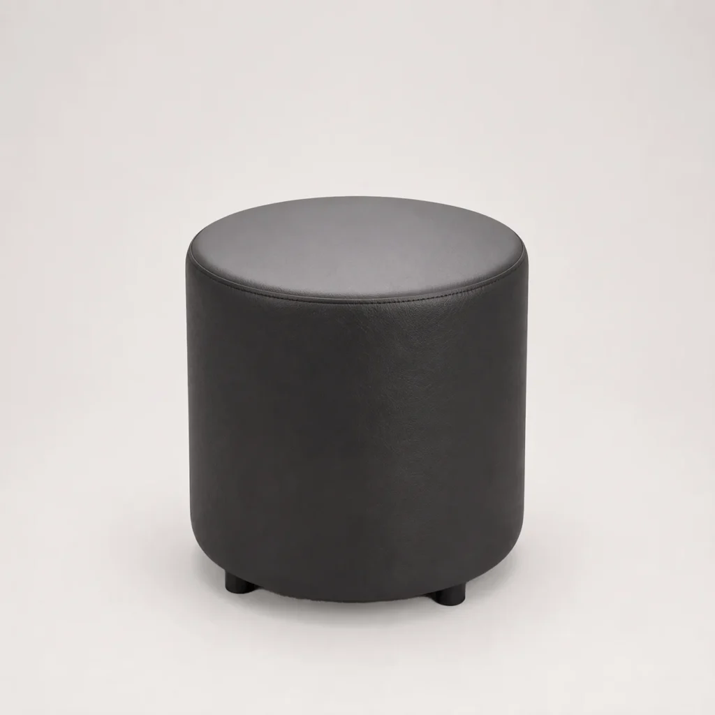 Ulfa Round Coffee Table – Black