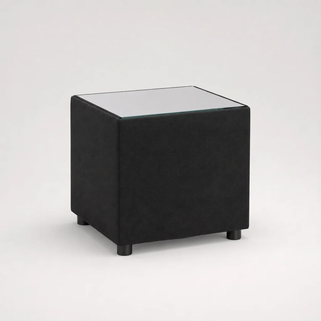 Ulfa Square Coffee Table – Black