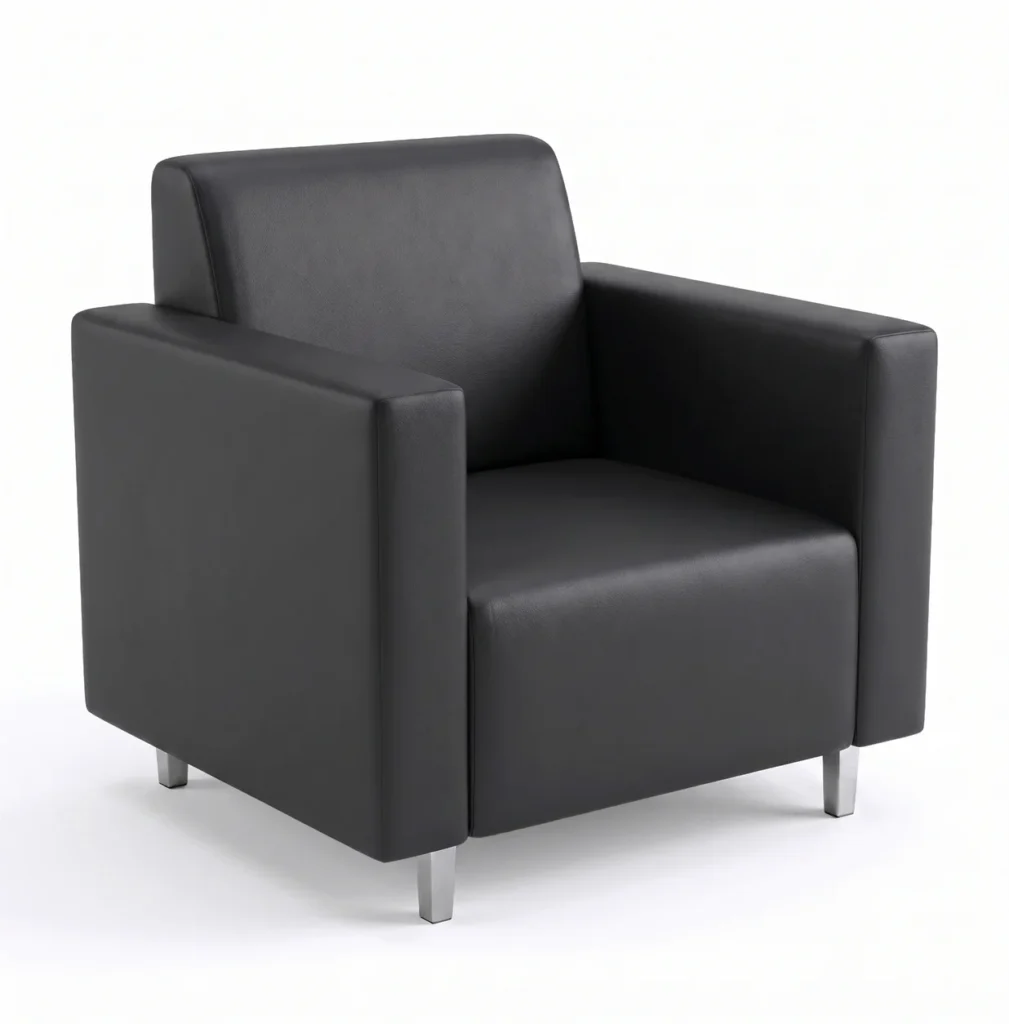 VIP One Seater Sofa – Black