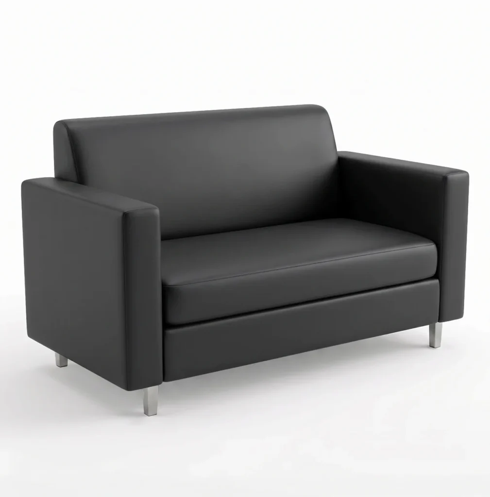 VIP Two Seater Sofa – Black