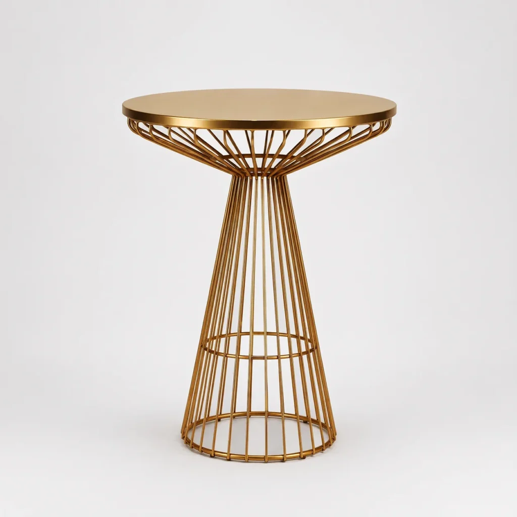 Wire Cocktail Table – Marigold