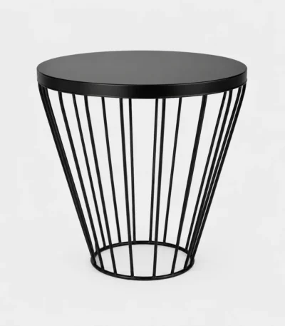 Wireline Coffee Table High Round