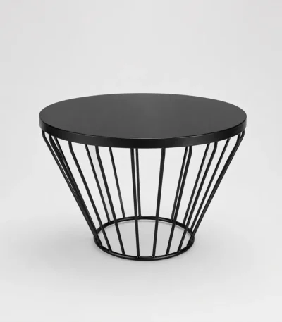 Wireline Coffee Table Low Round