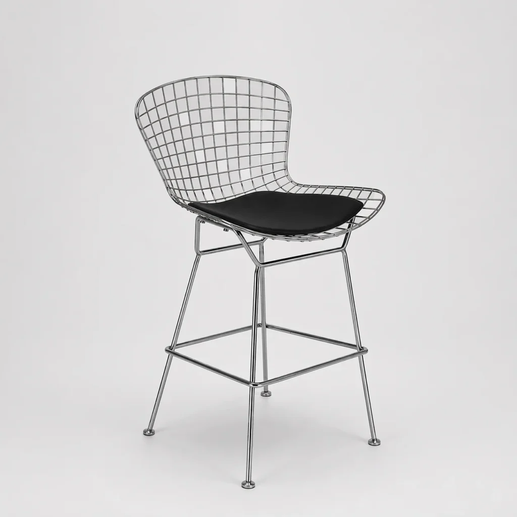 Wire Bar Chair – Black