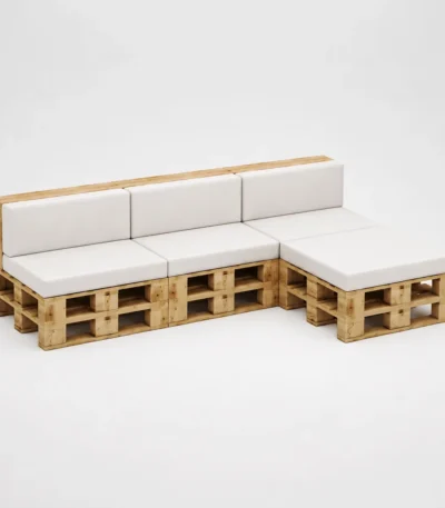 Pallet L Shape Seating