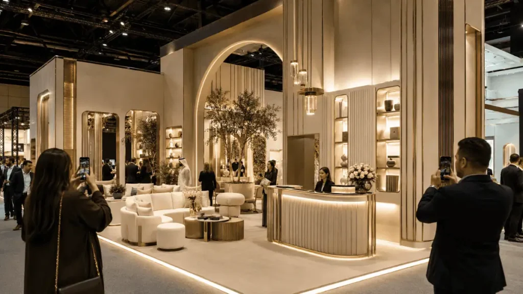 How Can Furniture Help Create a Booth Worth Photographing