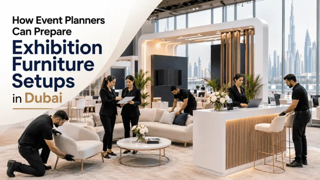 How Event Planners Can Prepare Exhibition Furniture Setups in Dubai