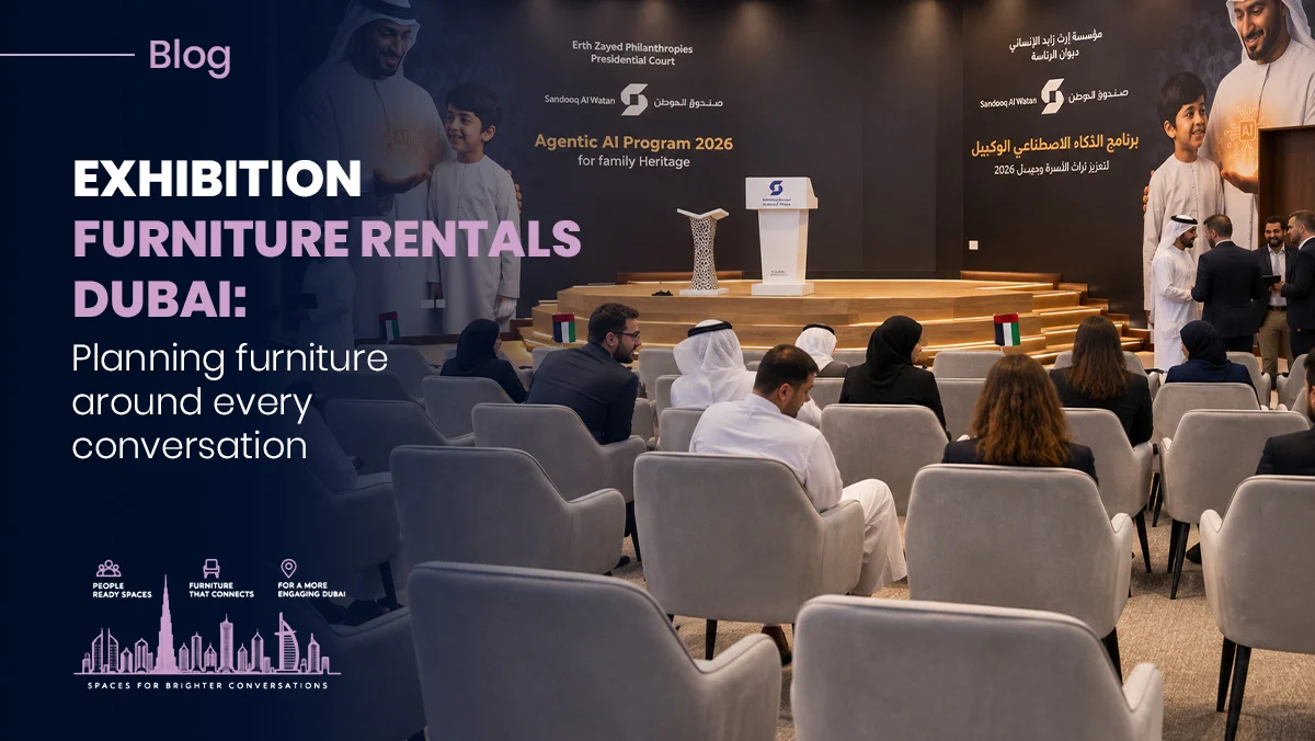 Exhibition Furniture Rental Dubai