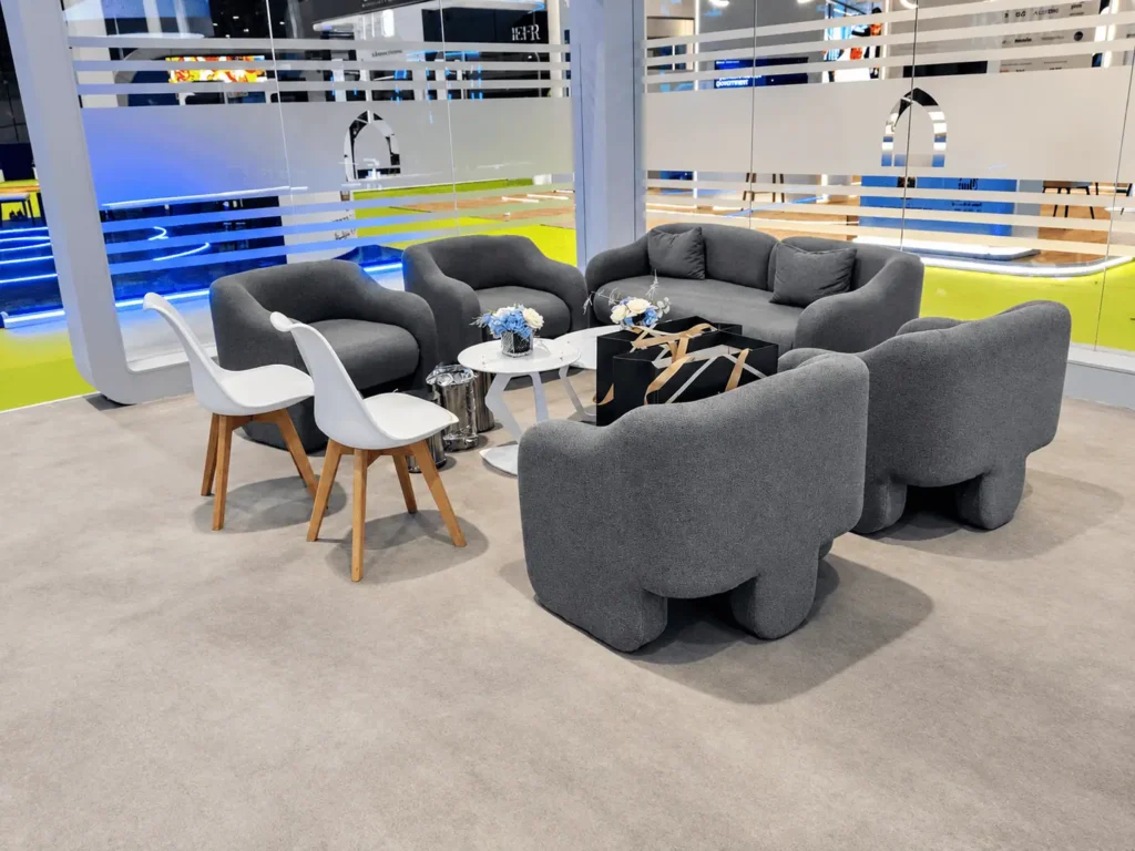 Modern Trade Show Lounge Seating Dubai